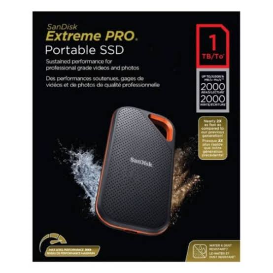 1TB SSD PORTABLE EXTREME PRO E81