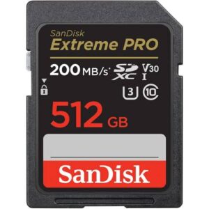 SanDisk 512GB MICRO EXTREME PRO